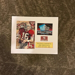 Joe Montana San Francisco 49ers
